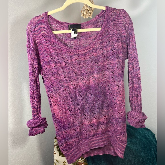 Knit Purple Sweater - Picture 7 of 10